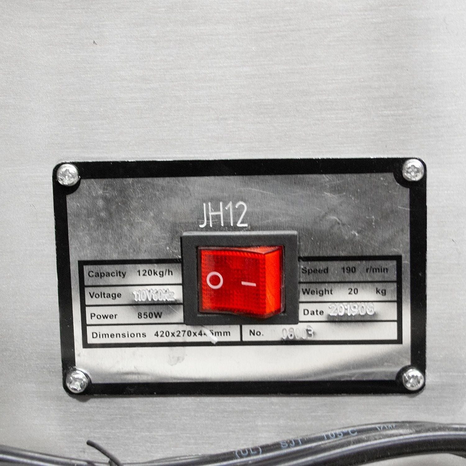 Molino Para Carne 12 1 Hp Moledora 800w Carniceria Uso Rudo