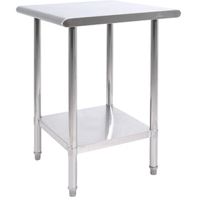 Mesa Isla Trabajo Acero Inoxidable Pasteur 60x60x90