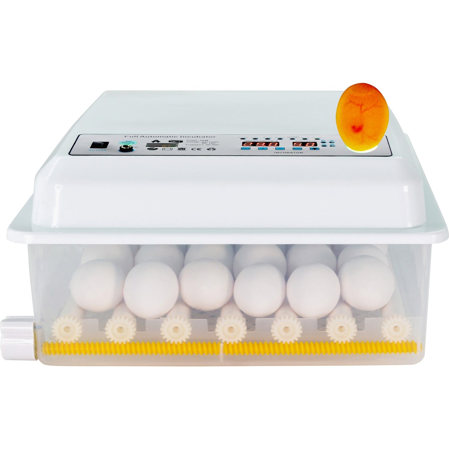 Incubadora Automatica 36 Huevos Aves Pollos + Ovoscopio