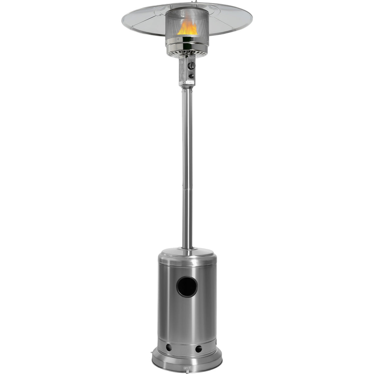 Calefactor Exterior Gas Lp Acero Inox Calenton Hongo Patio