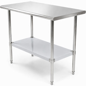 Mesa Isla Trabajo Acero Inoxidable Pasteur 110x60x90