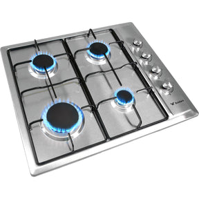 Parrilla A Gas Lp Y Natural 4 Quemadores 58.5 X 50.5 X 9 Cm