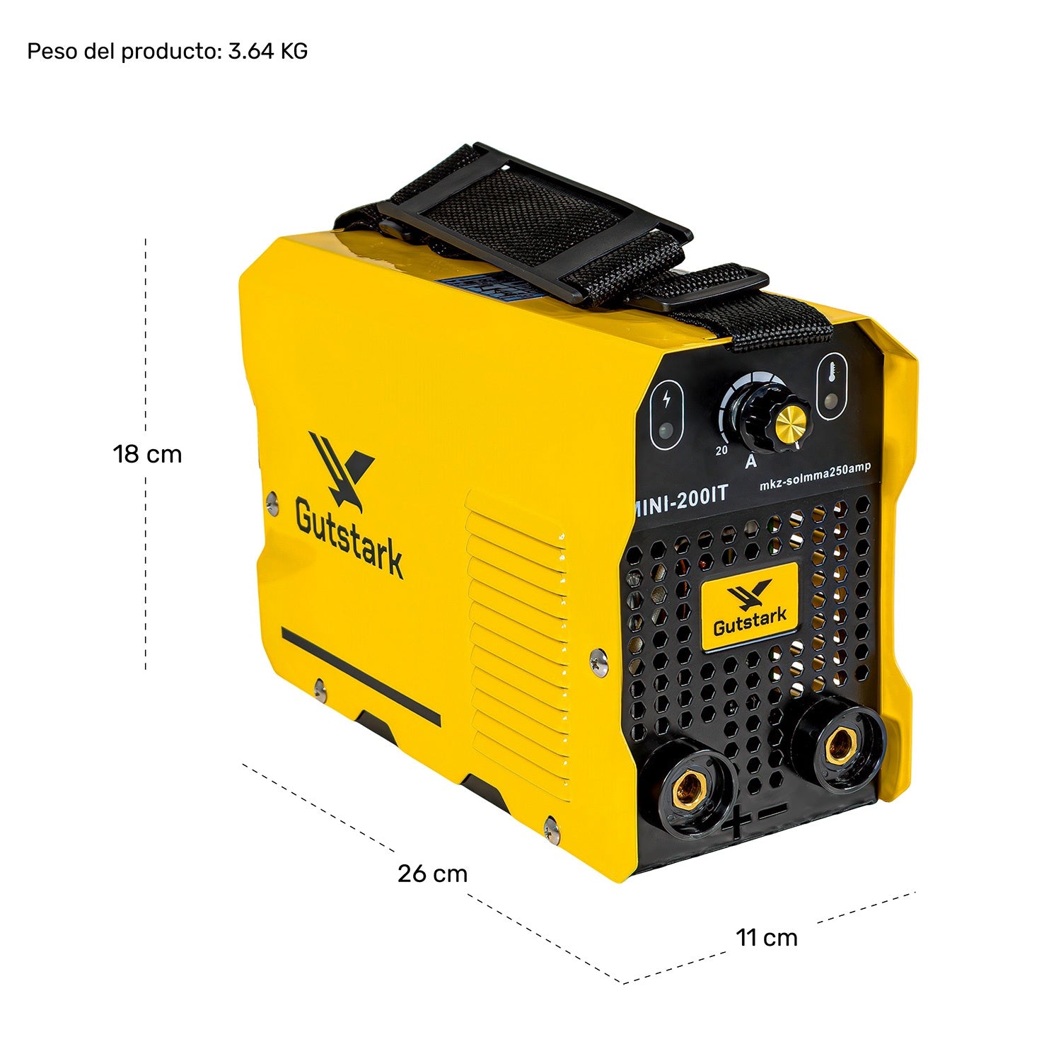 Soldadora 250amp Inverter Igbt 110v Industrial Profesional