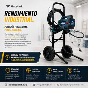 Pulverizador Pintura Industrial Electrica 17lts Sin Aire