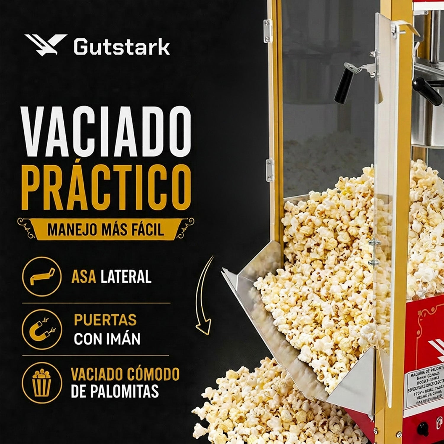 Maquina Palomitas Maiz 8 Oz Palomera Carrito Comercial (Copy)