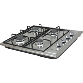 Parrilla A Gas Lp Y Natural 4 Quemadores 58.5 X 50.5 X 9 Cm