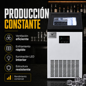 Maquina Fabricadora Hielo Comercial 40 Kg Dia Restaurante