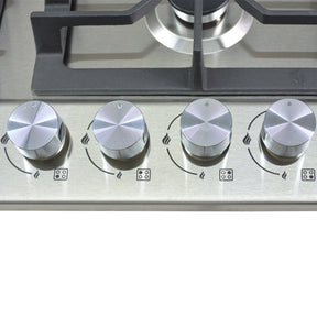 Parrilla A Gas Lp Y Natural 4 Quemadores 58.5 X 51 X 11 Cm