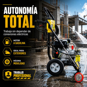 Hidrolavadora Industrial Motor A Gasolina 2200 Psi 7 Hp
