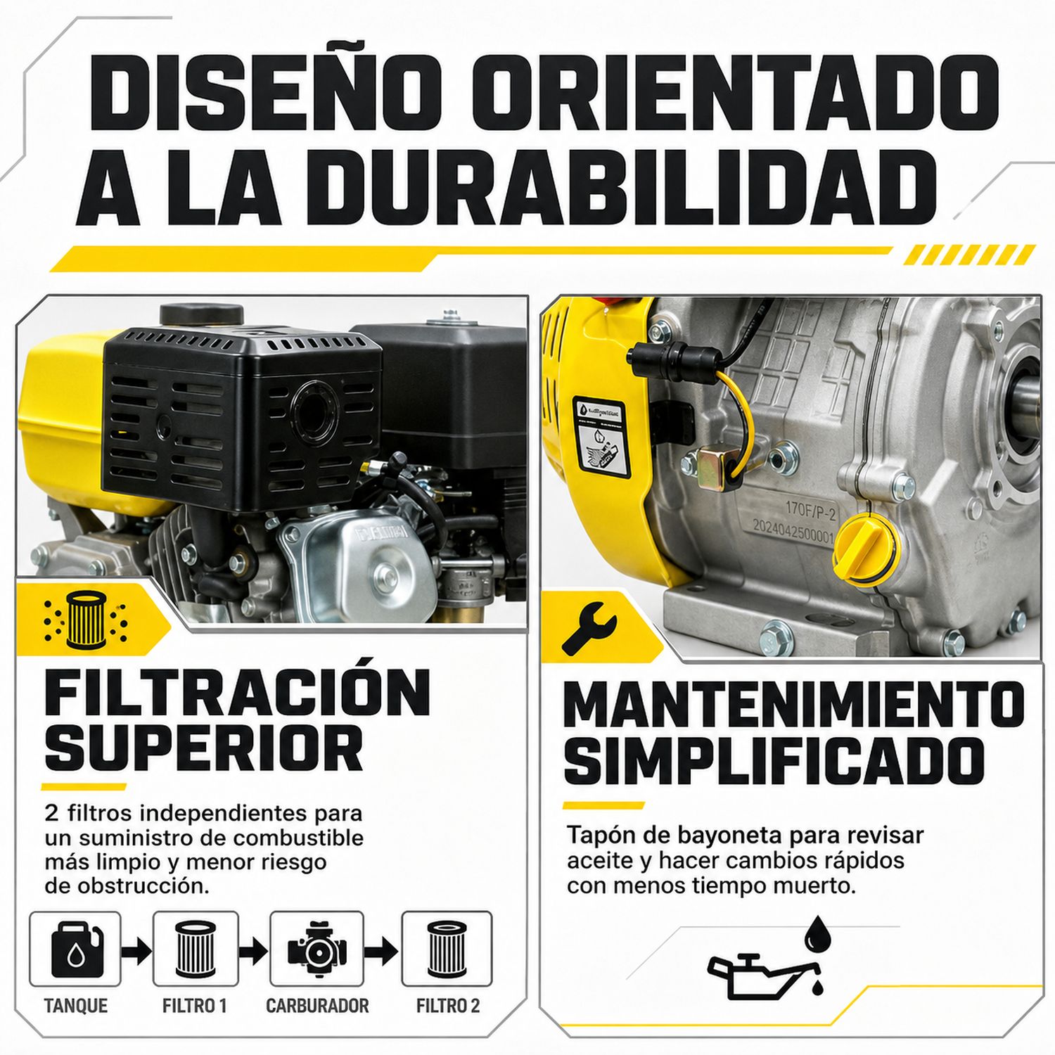 Motor De Gasolina 13 Hp Motor de 4 Tiempos Gutstark