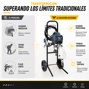 Pulverizador Pintura Industrial Electrica 17lts Sin Aire