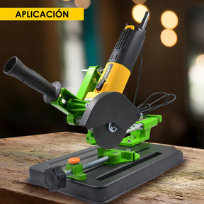Soporte Amoladora Angular Corte Esmeril Tirante 100 A 125 con Deslizamiento