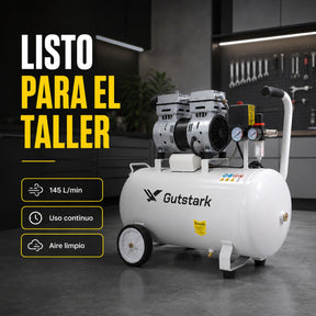 Compresor Aire Electrico Tanque Portatil 50 L 127v 750w 1hp