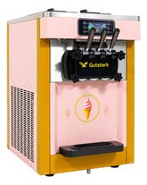 Maquina Helado Suave Mostrador 28l/h 3 Salidas 950w