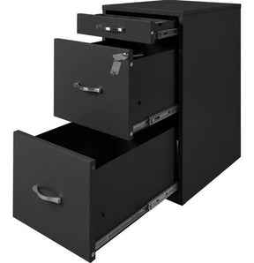 Archivero Metalico 2 Gabinetes + 1 Cajon Papelero Oficina