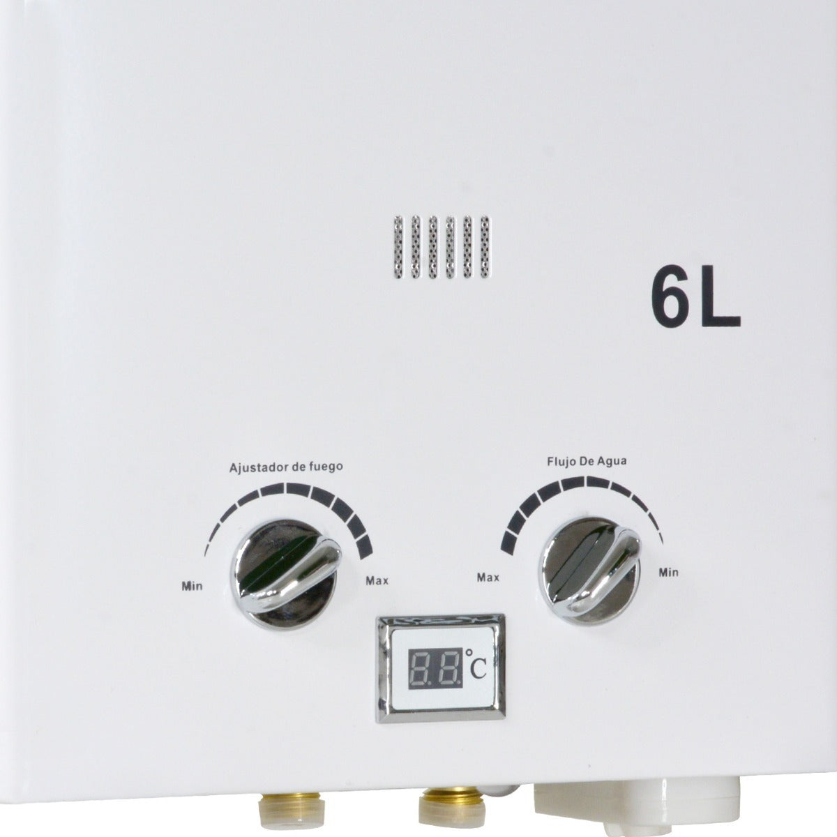  Calentador instantáneo paso 6L, gas LP, 1 porción :  Herramientas y Mejoras del Hogar