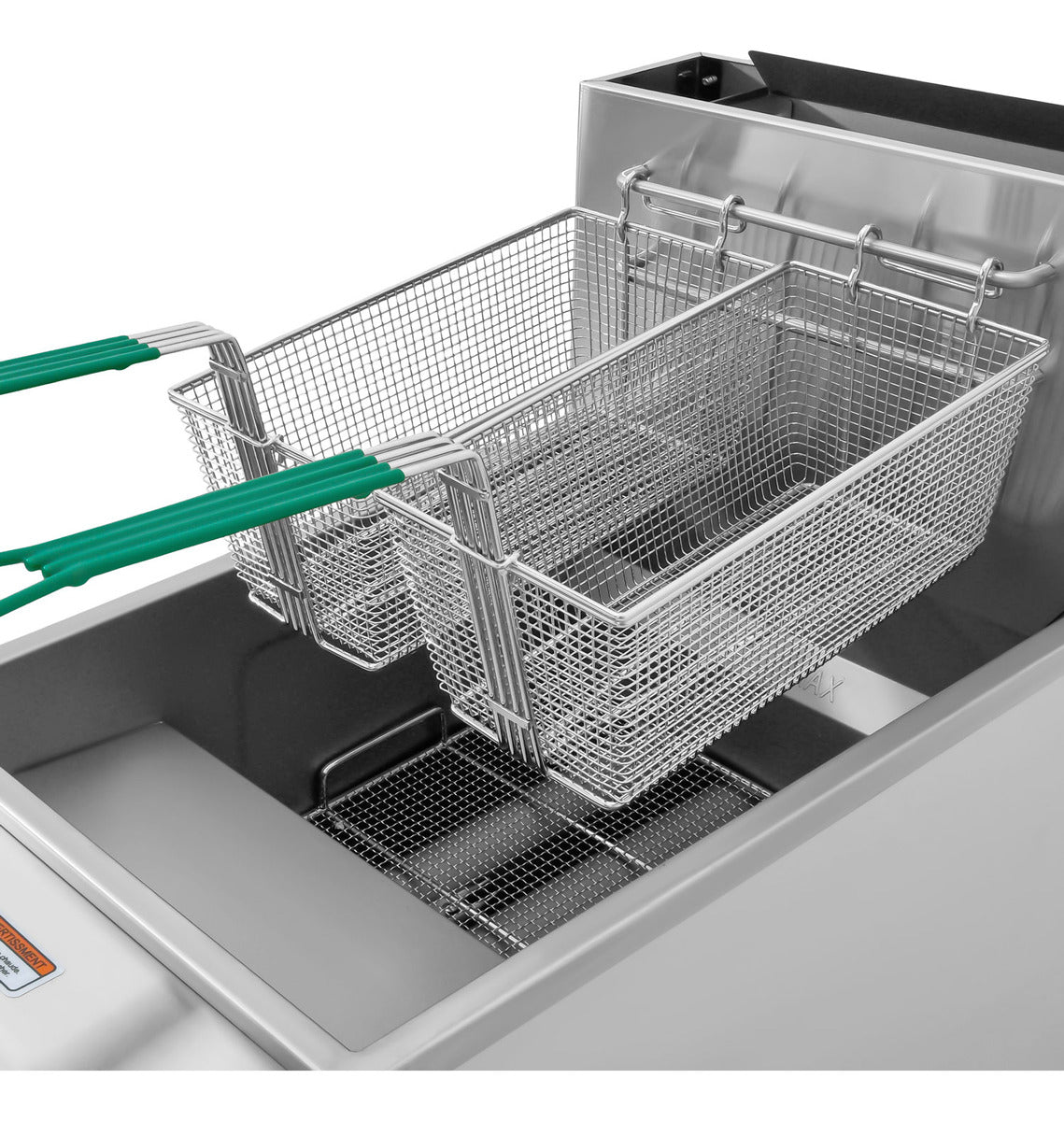 Freidora Industrial Aceite 24l Gas 3 Quemadores Acero Inox