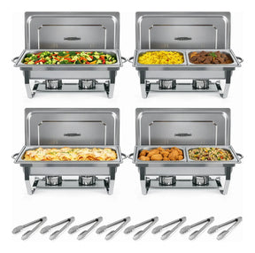 Bufetera Chafer 44l Chafing Dish 4 Pzs Acero Inoxidable