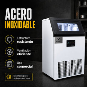 Maquina Fabricadora Hielo Comercial 40 Kg Dia Restaurante