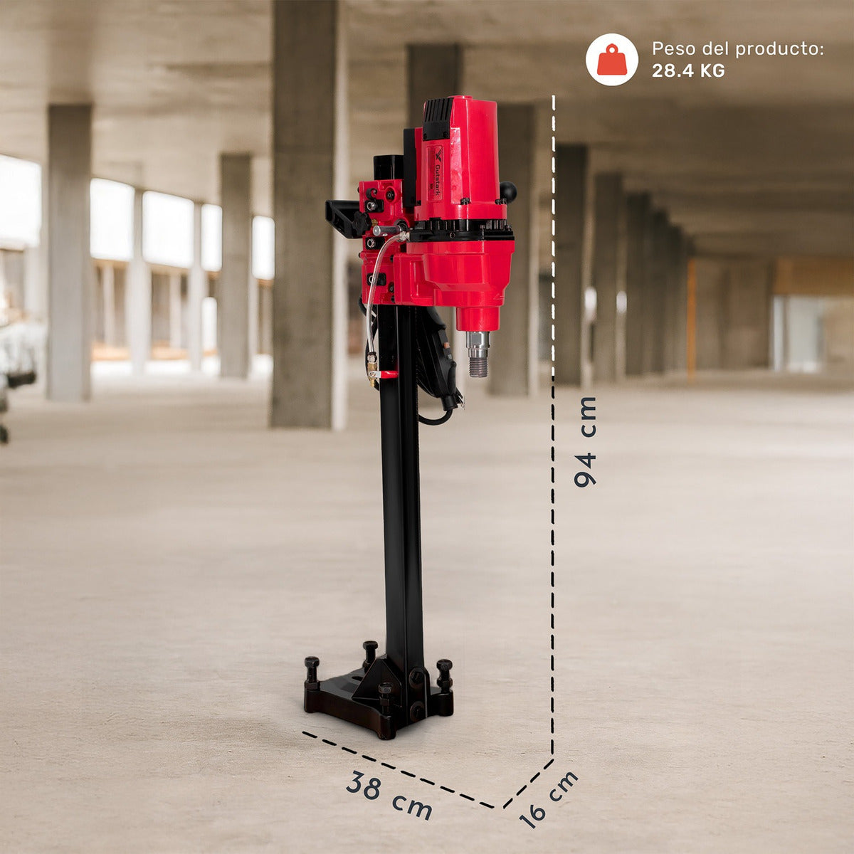 Taladro Perforador Concreto Cemento Hormigon 8 Pulgadas