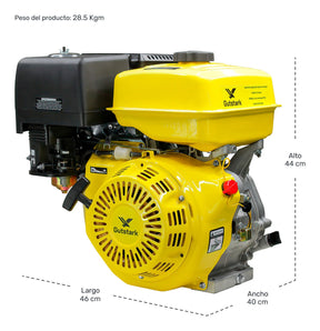 Motor De Gasolina 13 Hp Motor de 4 Tiempos Gutstark