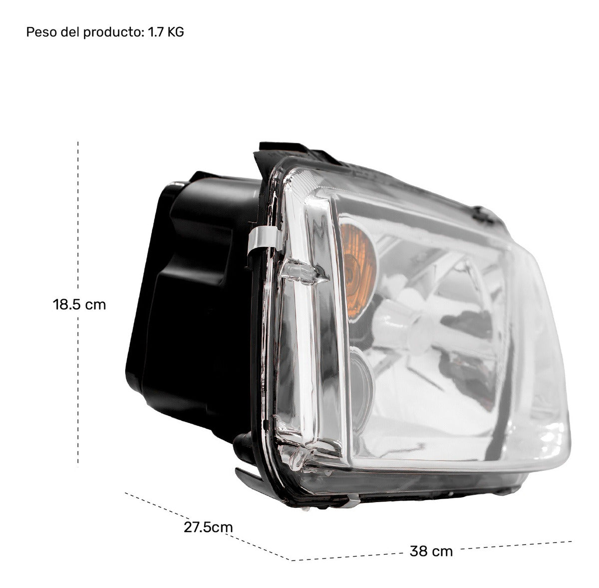 Par Faros Jetta Universal Modelo 2000 2001 2002 2003 2004