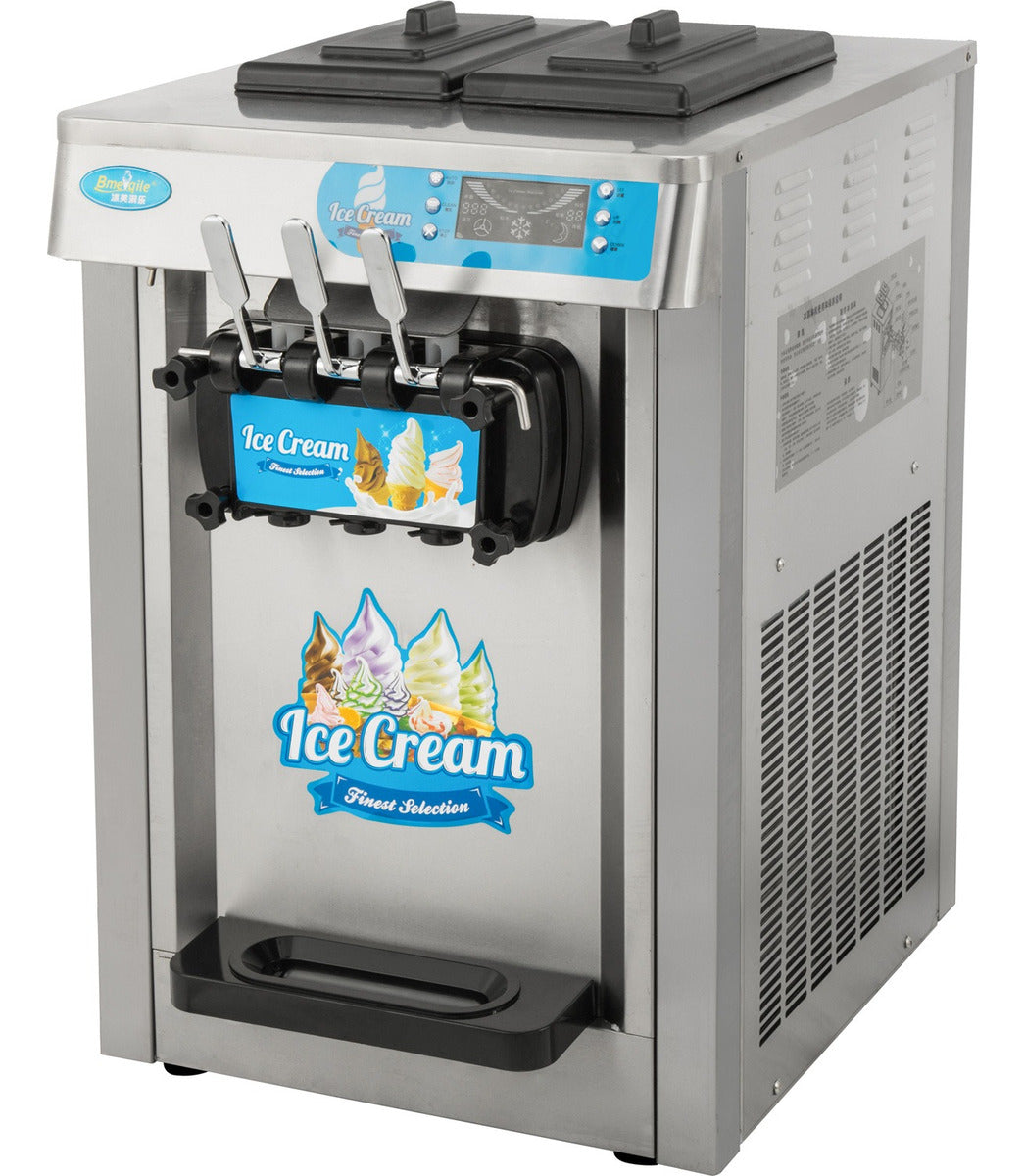 Maquina Helado Suave Yogurt Nieve Comercial 3 Sabores