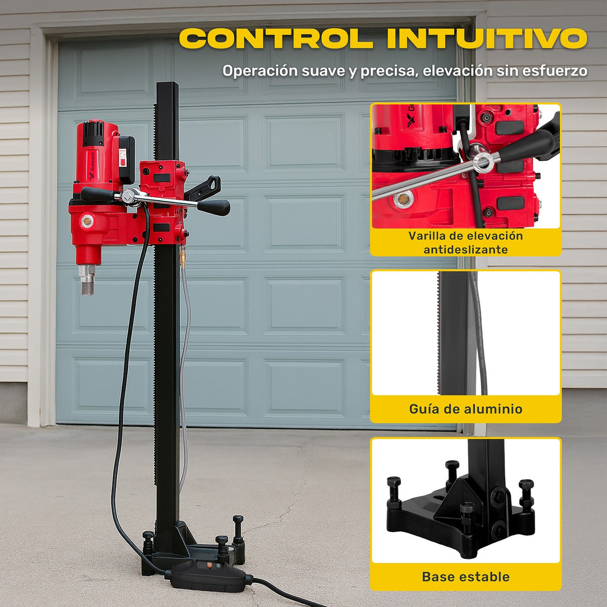 Taladro Perforador Concreto Cemento Hormigon 8 Pulgadas