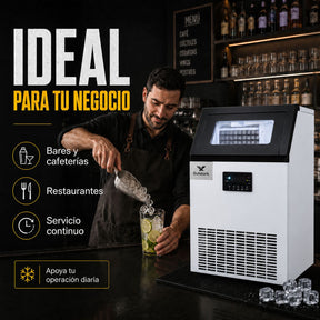 Maquina Fabricadora Hielo Comercial 40 Kg Dia Restaurante