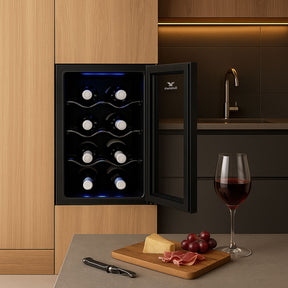 Cava Enfriador Vinos 8 Botellas Frigobar Exclusive Premium