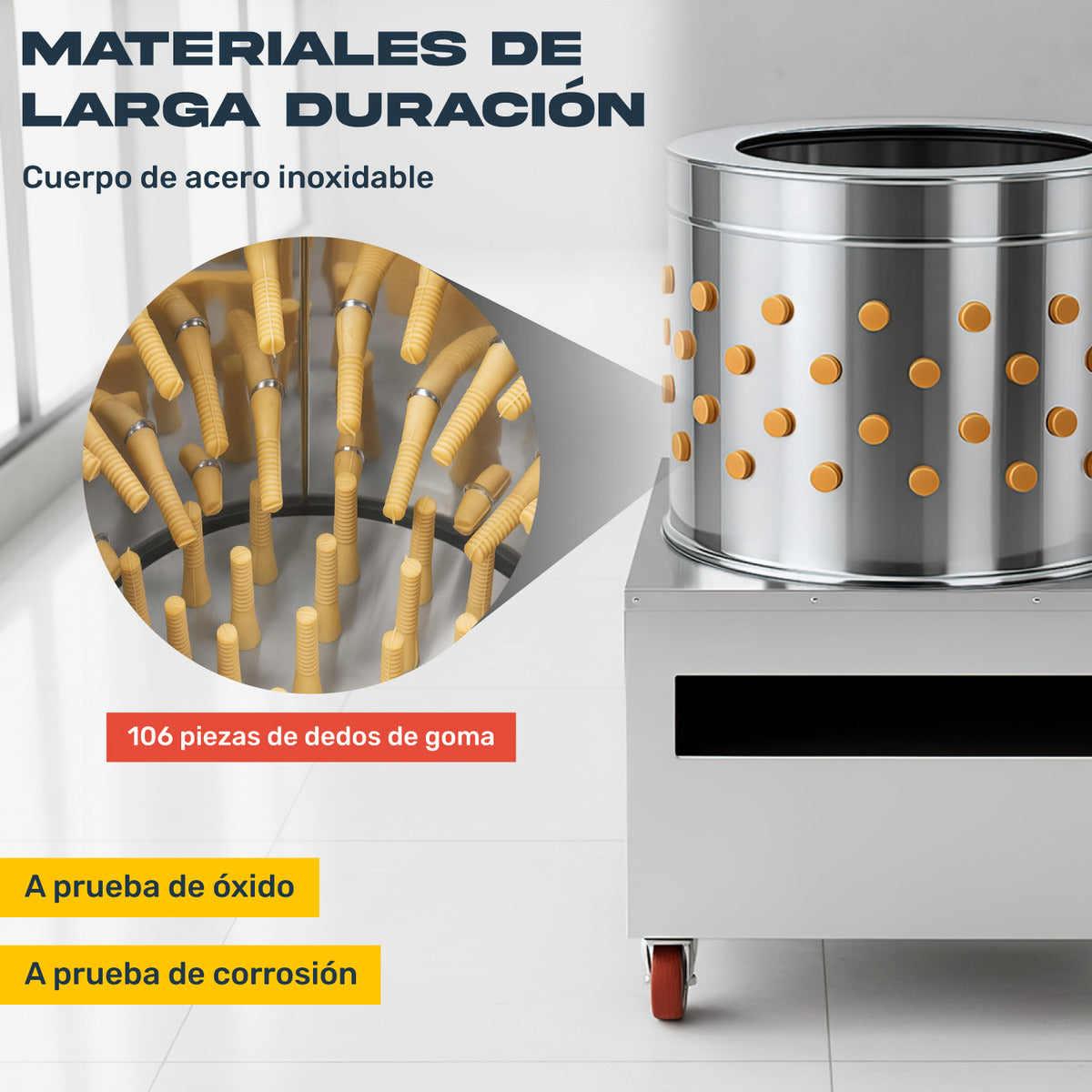 Desplumadora Pollos Pavo Codorniz Removedora Plumas Aves 66