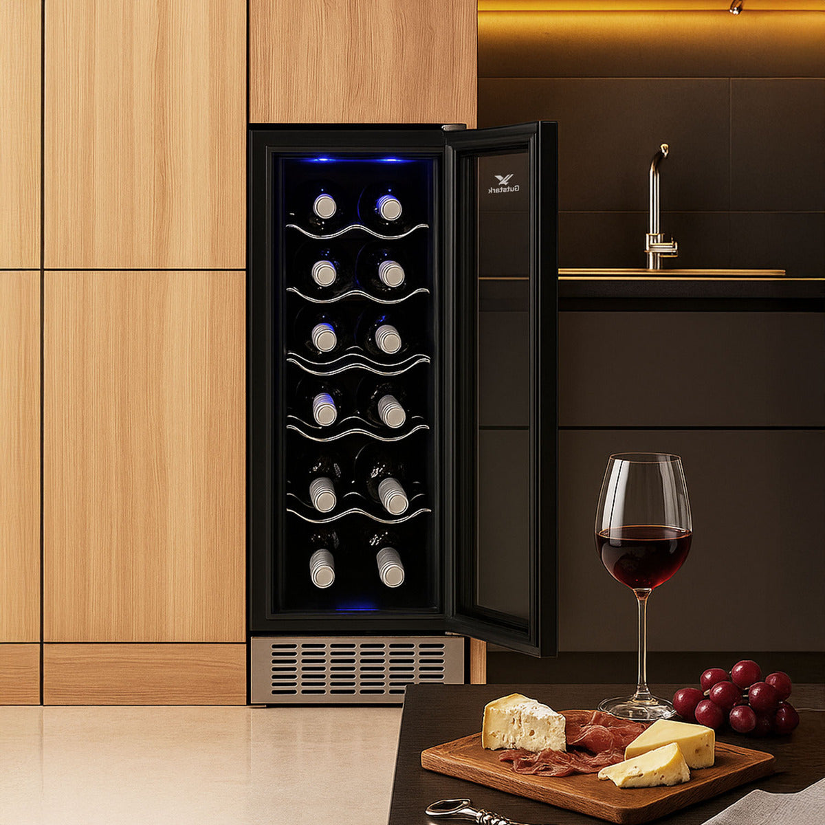 Cava Enfriador Vinos 12 Botellas Frigobar Exclusive Premium