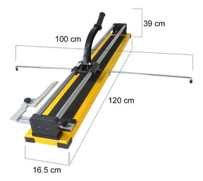 Cortadora De Piso Manual Con Laser 100cm Loseta Azulejo