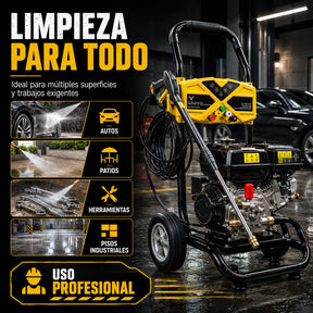 Hidrolavadora Industrial Motor A Gasolina 2200 Psi 7 Hp