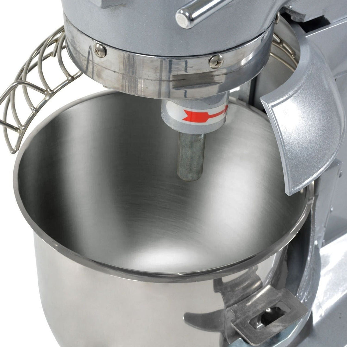 Batidora de pedestal industria 20LT  Gutstark plata 60 Hz 127 V