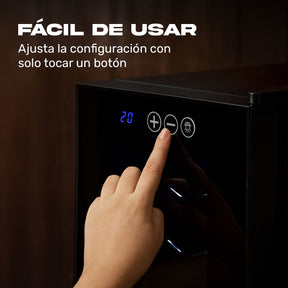 Cava Enfriador Vinos 8 Botellas Frigobar Exclusive Premium