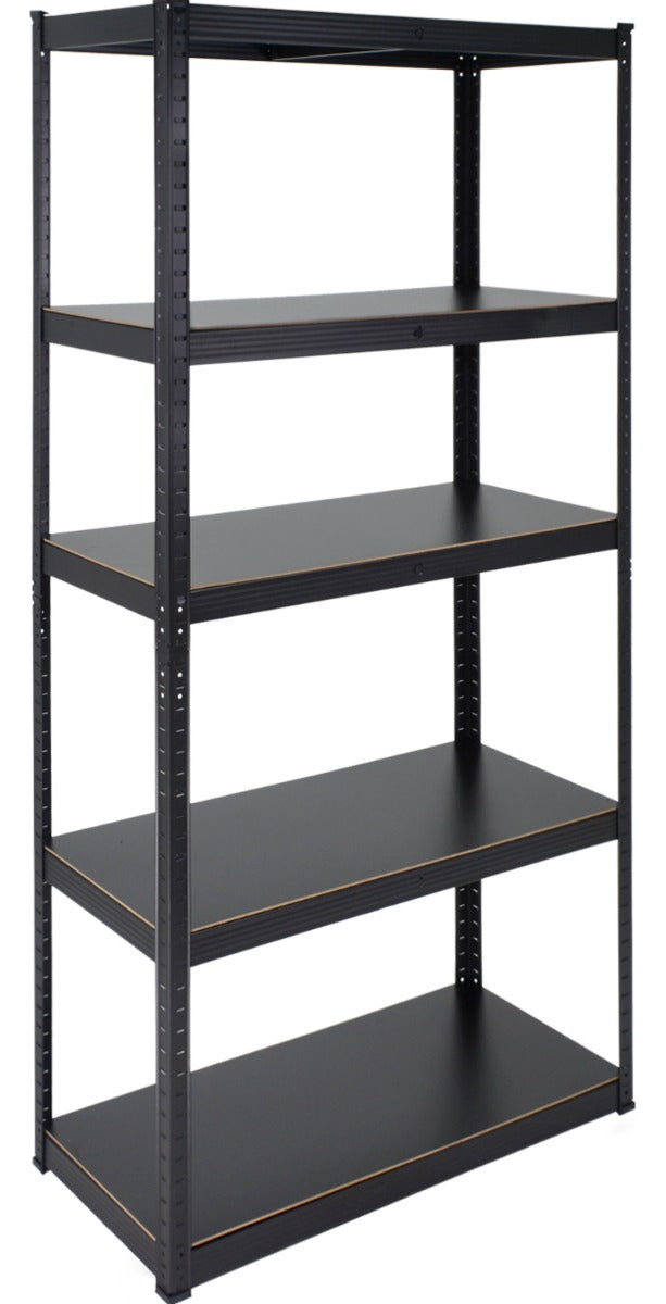 Estante Anaquel Rack Repisas 5 Niveles Metalico 180x39x89 Cm Color Negro