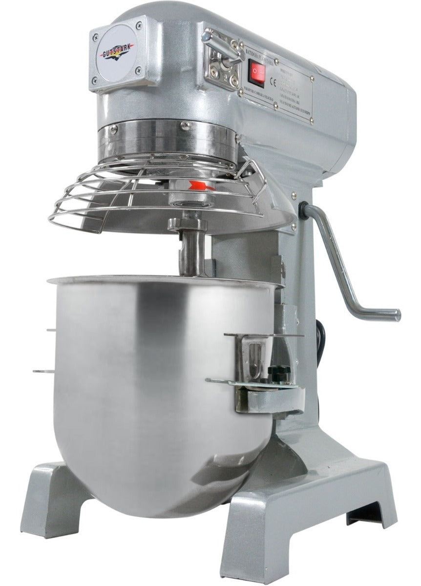Batidora de pedestal industria 20LT  Gutstark plata 60 Hz 127 V
