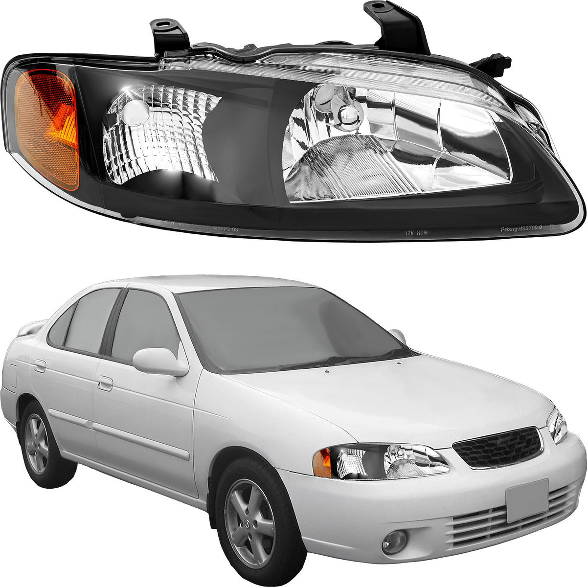 Par Faros Sentra Universal Modelo 2000 2001 2002 2003