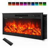 Chimenea Calentador Electrico 35in Fuego Multicolor 90°f Tem