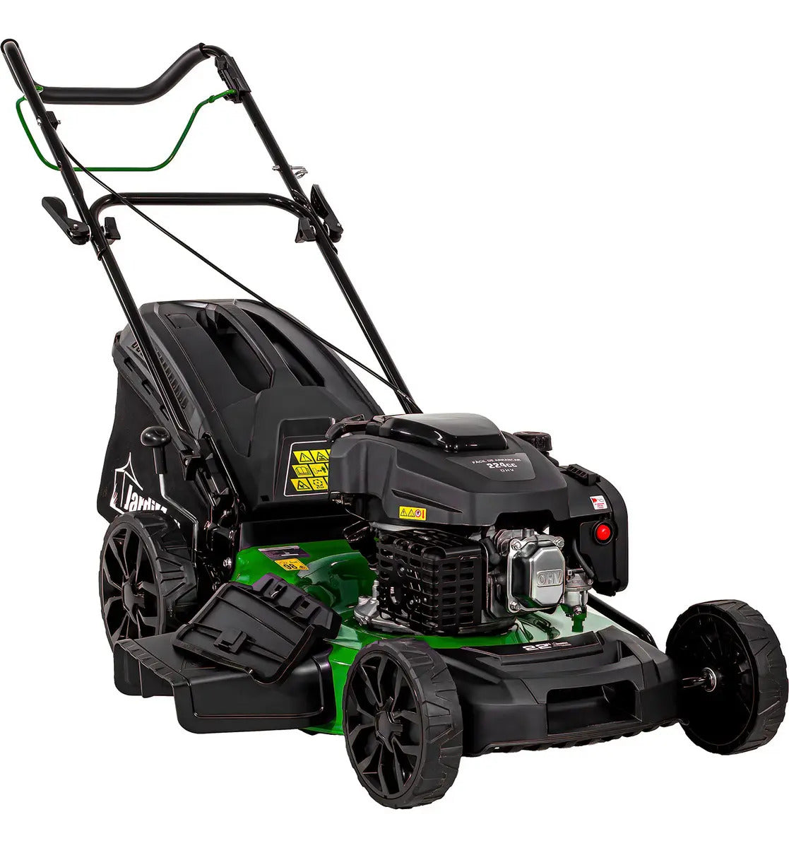 Podadora Gasolina Pasto Jardimex Pro 22pLG 6hp 224cc Bolsa Verde