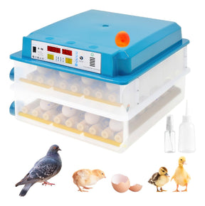 Incubadora Automatica 120 Huevos Aves Pollos + Ovoscopio