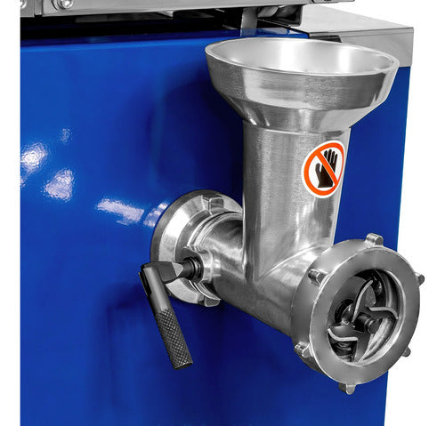 Sierra Cinta Cortadora Hueso + Molino Triturador Carne 3/4hp