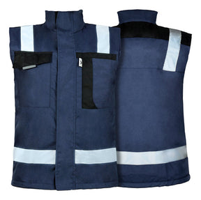 Chaleco Seguridad Ejecutivo Brigadista Reflejante Impermeable