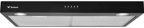 Campana Extractora Negra Cocina 76 Cm Gabinete Acero Inox