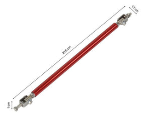 Kit Lip Splitter Universal + 2 Sujetadores Lip Struts Rojo
