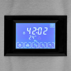 Maquina Fabricadora Hielo Comercial 60 Kg Dia Restaurante Color Plata