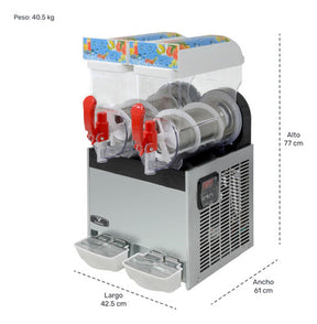 Maquina Para Smoothies Frapes Raspados Industrial 30 Litros