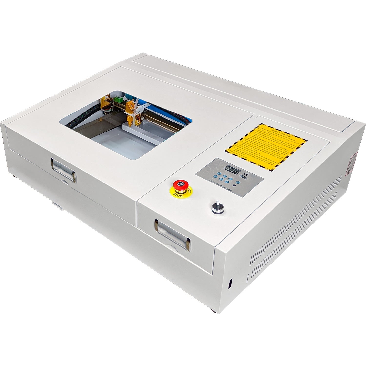 Cnc Maquina Corte Lasser Co2 Premium 40x40 50w Antiflama
