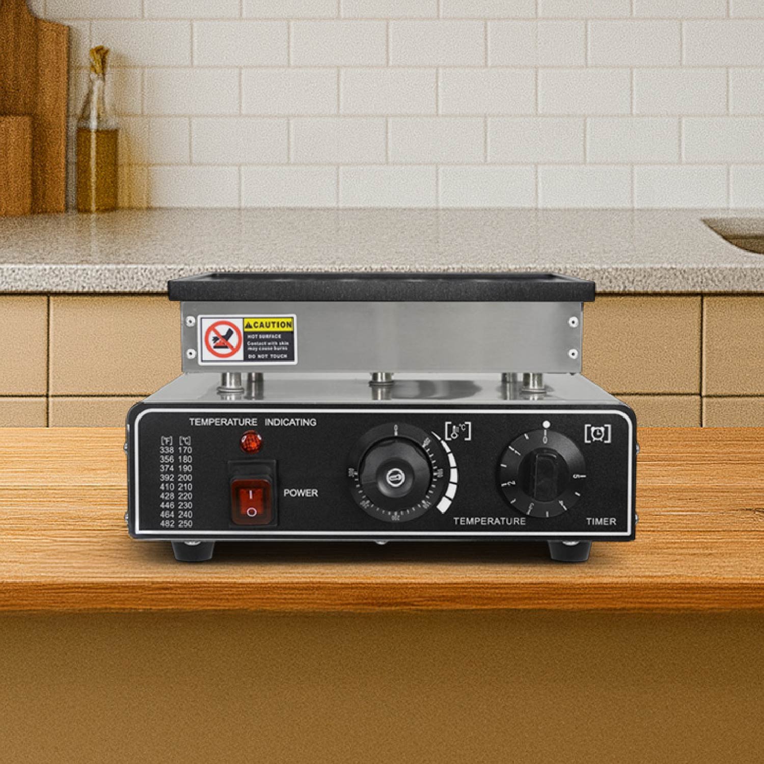 Maquina Para Hacer Mini Pan Cakes 25 Pz hotcakes